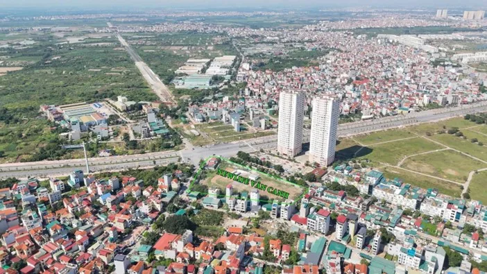 ( Hình ảnh hiện trạng thực tế của dự án và khu vực liền kề của dự án. Nguồn: Nhà đẹp Thủ đô)